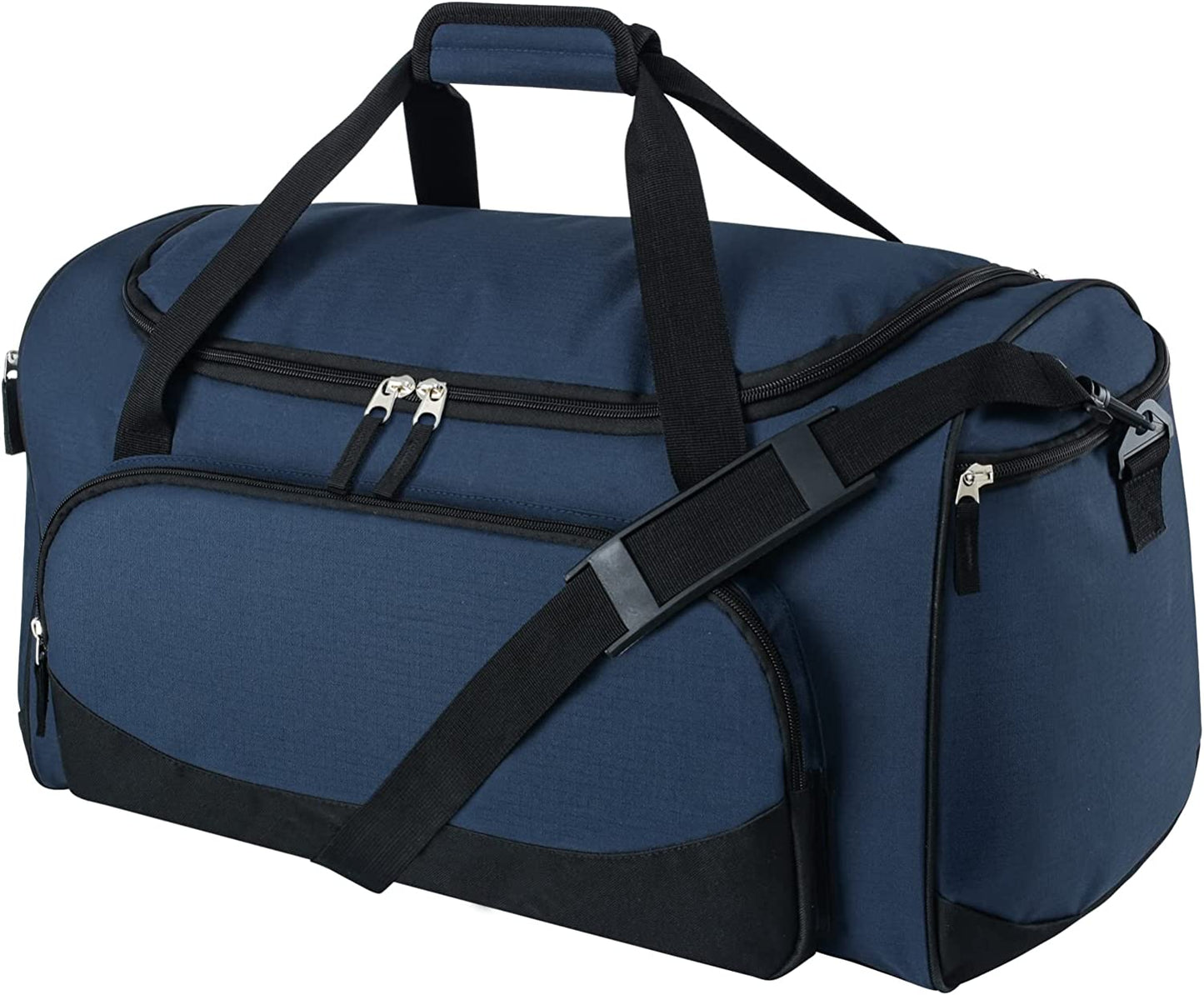 Gym Bag for Men Women Large Sports Duffle Bags 55L Travel Duffel Bag Navy Blue
