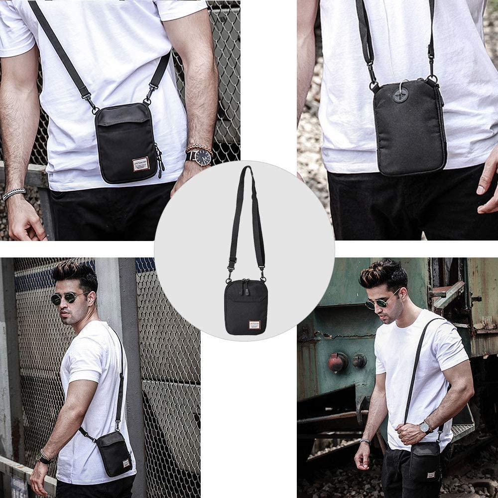Mini Crossbody Bag Small Shoulder Bag For Men, Women Mini Messenger Satchel Bag