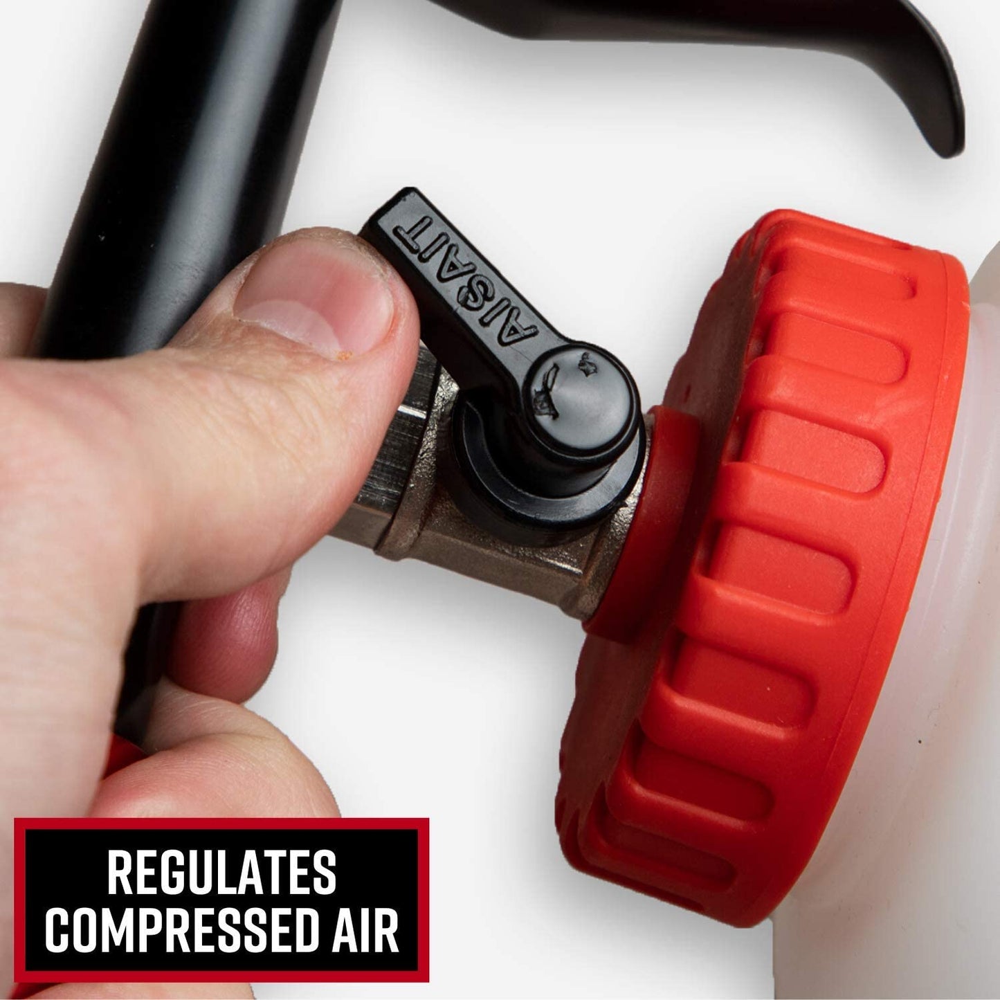 Cleaning Gun - Pressurized, Compressed Air & Cleaning Solutions Deep Cleans Interior Surfaces - Cleanse Your Car Seats, Leather, Floor Mats, Carpet, Upholstery, and More (Cleaning Gun)
