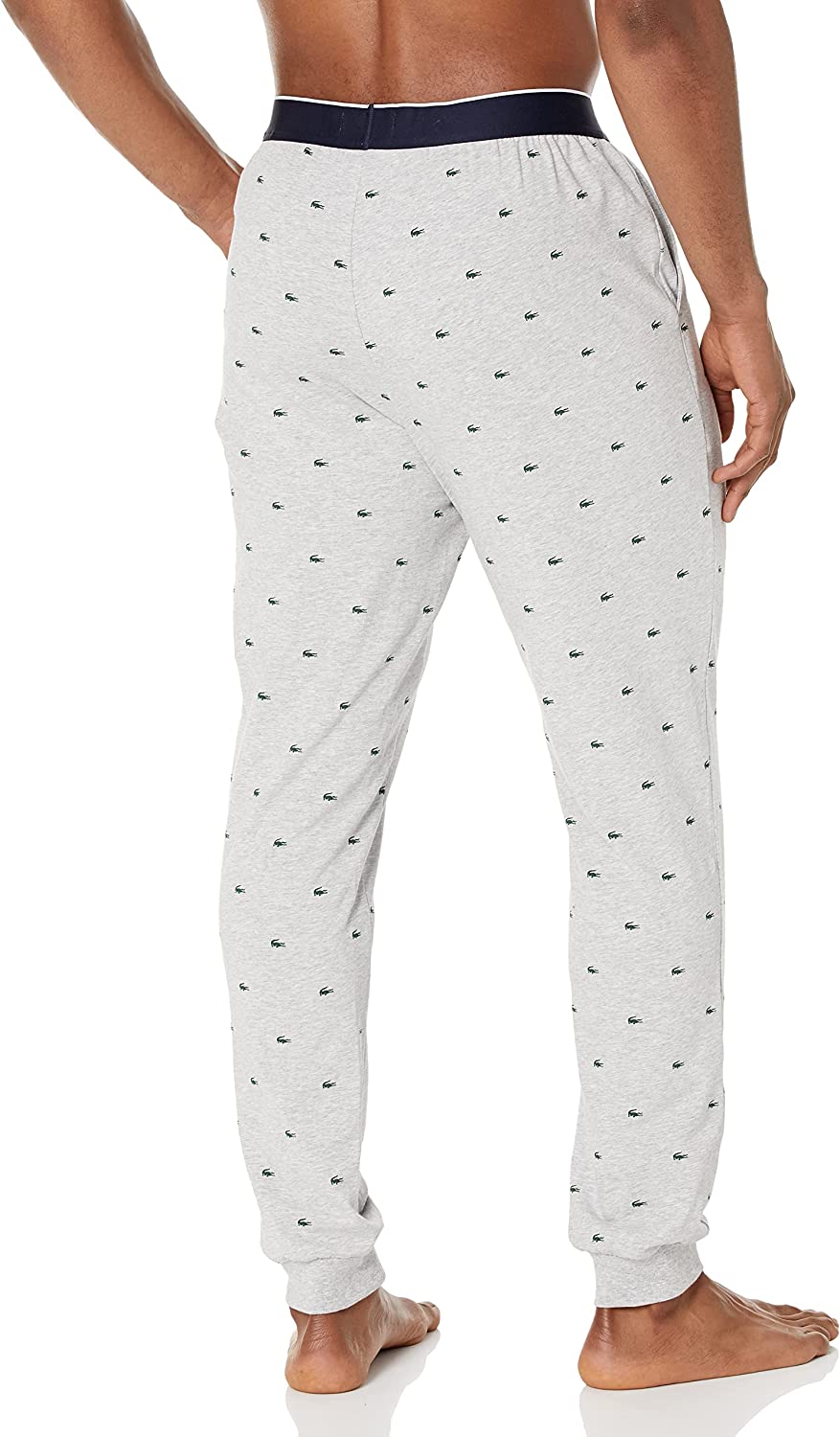 Mens Allover Croc Print Pajama Pant