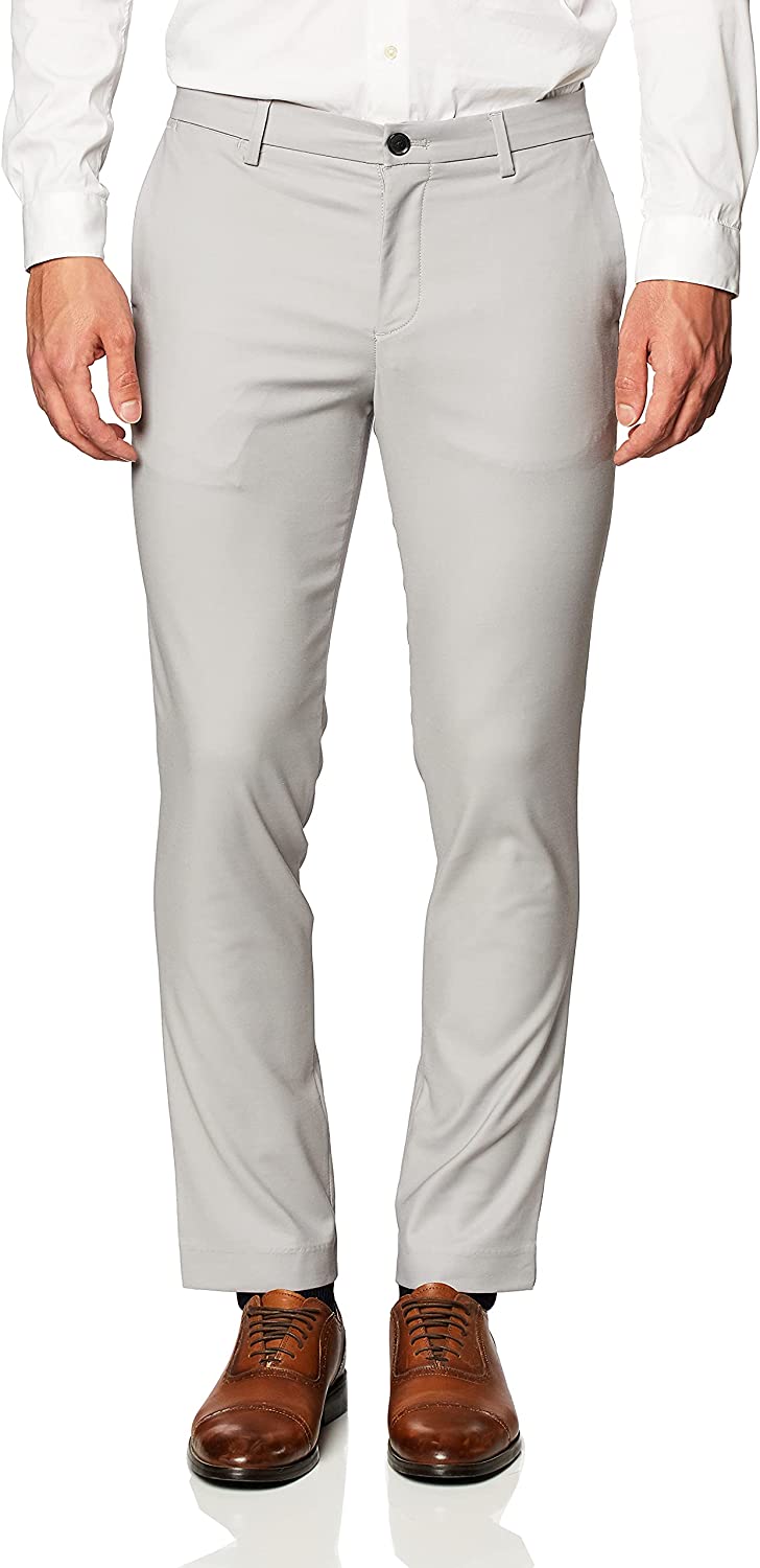 Men's Modern Stretch Chino Wrinkle Resistant Pants