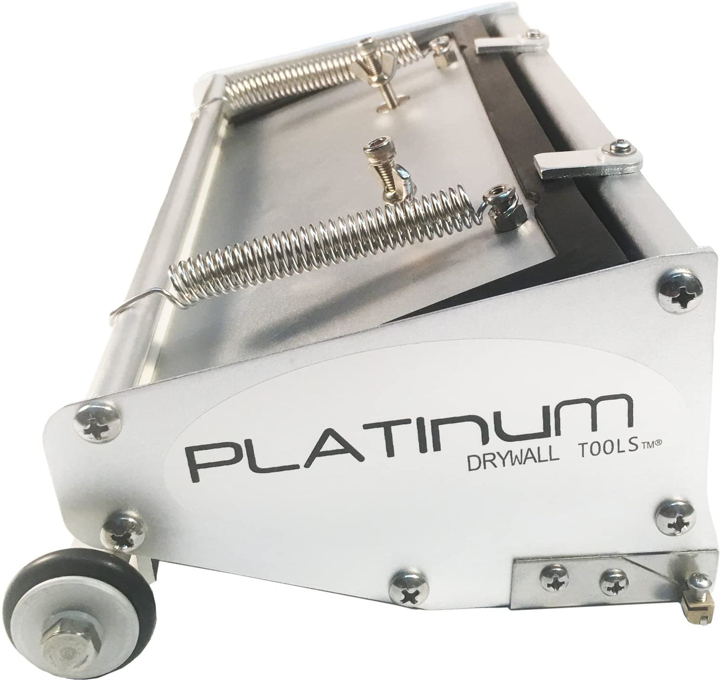 Platinum Drywall Tools 8"/10" & 12" Flat Box Finishing Combo w/Handle Compound Pump & Filler