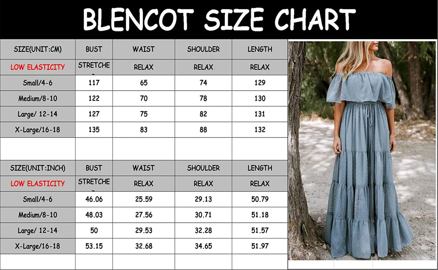 Womens Casual Floral Lace Swiss Dots Off The Shoulder Long Evening Dress Cocktail Party Maxi Wedding Dresses