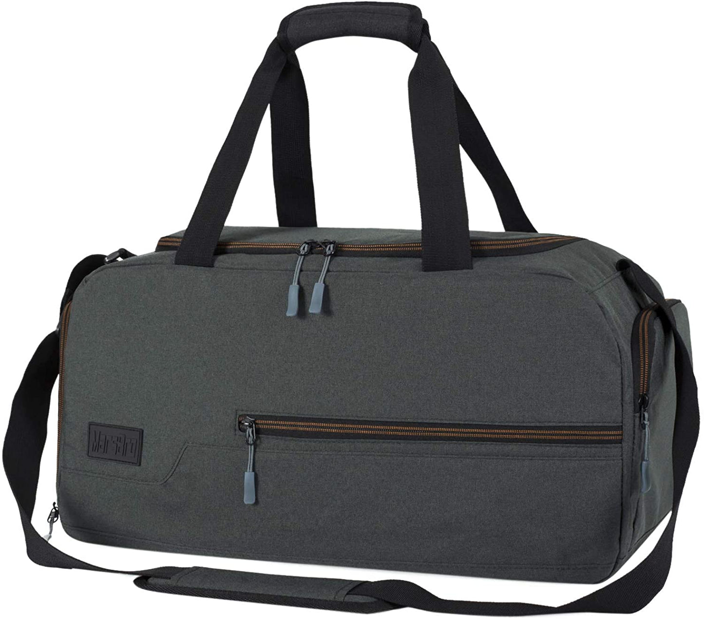MarsBro Water Resistant Sports Gym Travel Weekender Duffel Bag with Shoe Compartment