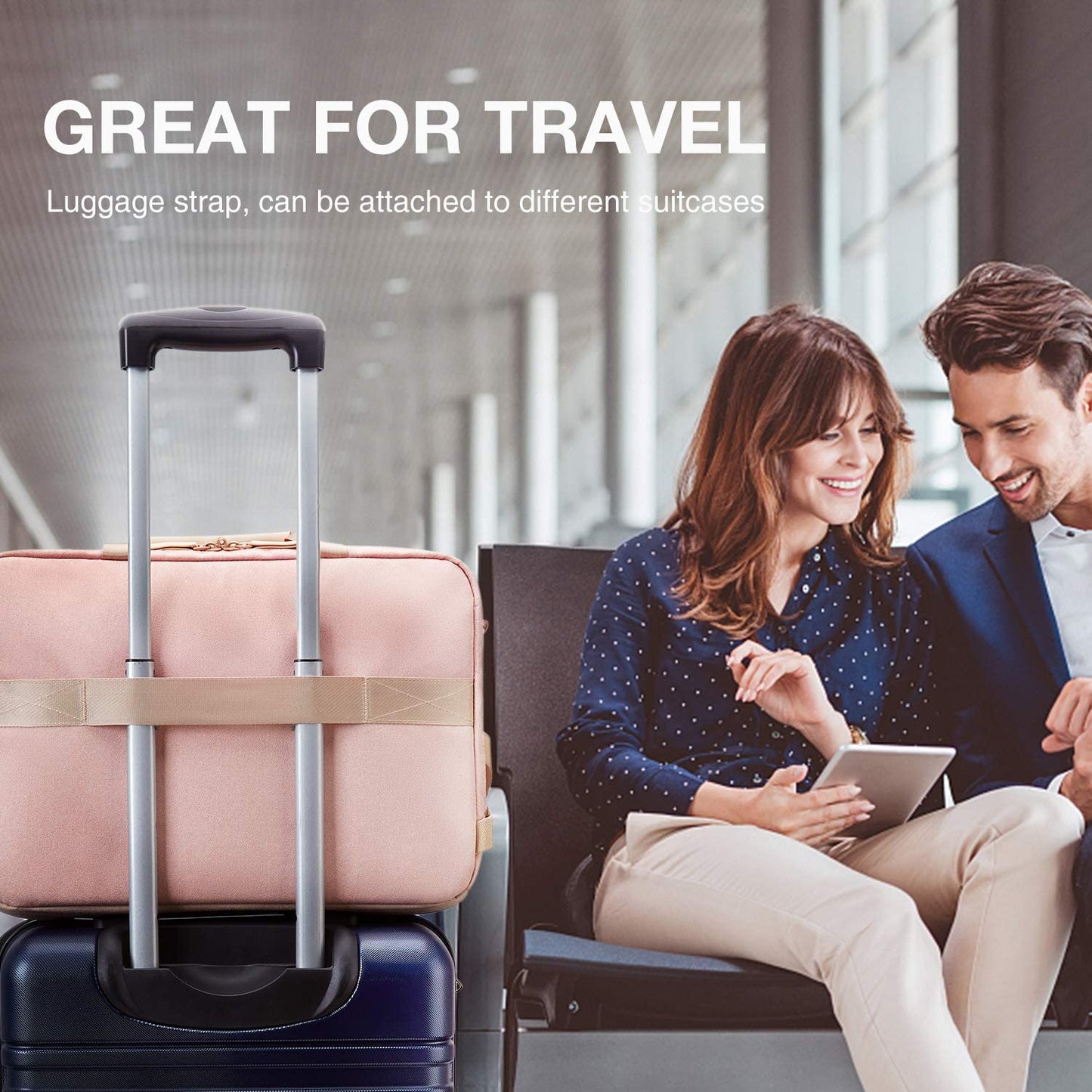 Laptop Bag,BAGSMART 15.6 Inch Laptop Case for Men Women Computer Bag Briefcase Work Business Travel