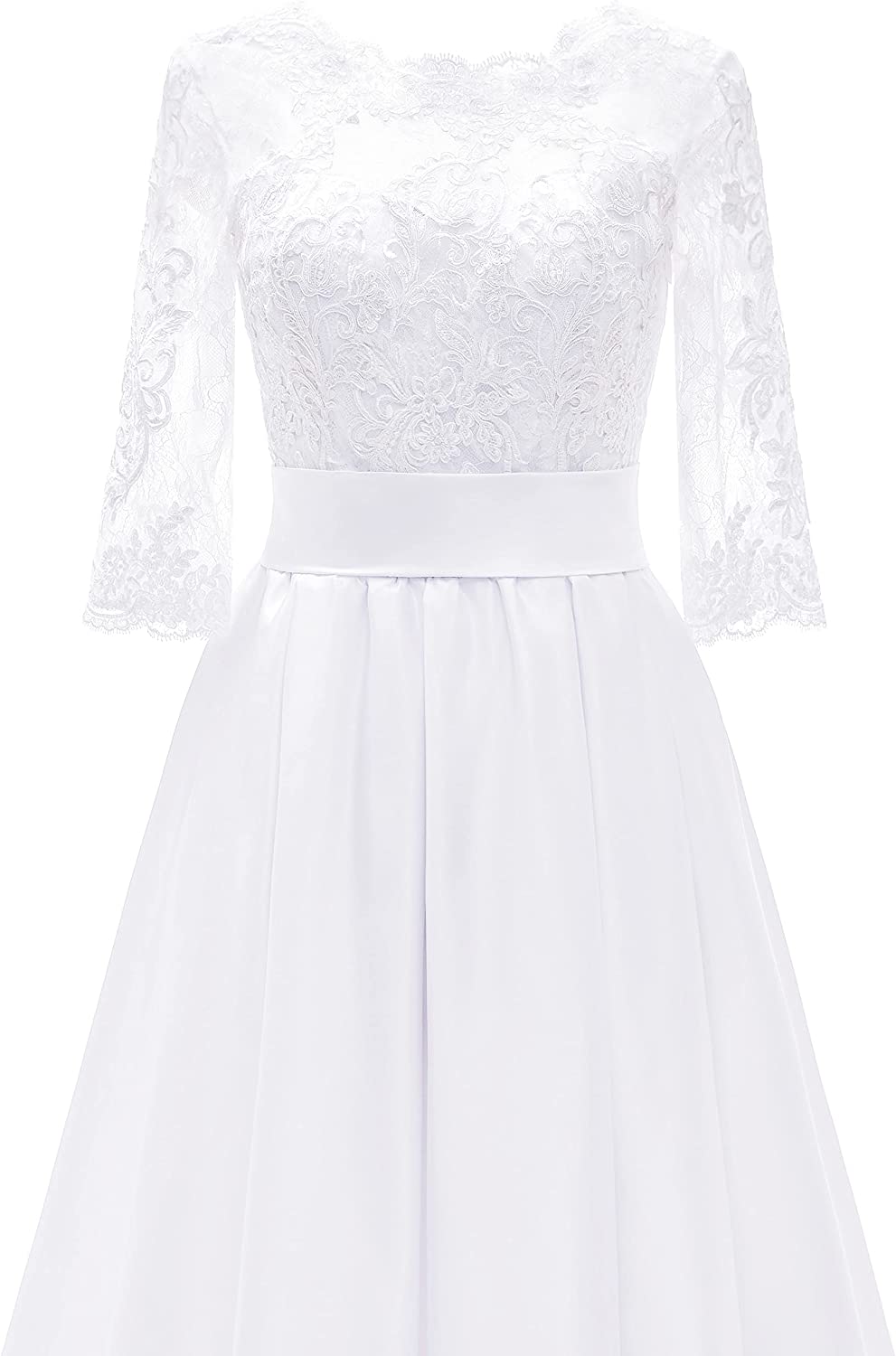 Women's Ball Gown Lace Bridal Wedding Dresses