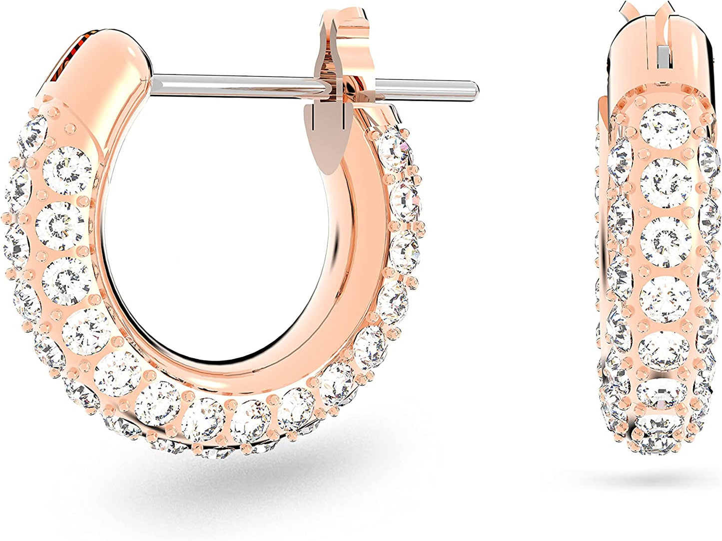Women's Stone Crystal Pierced Hoop Earring Collection