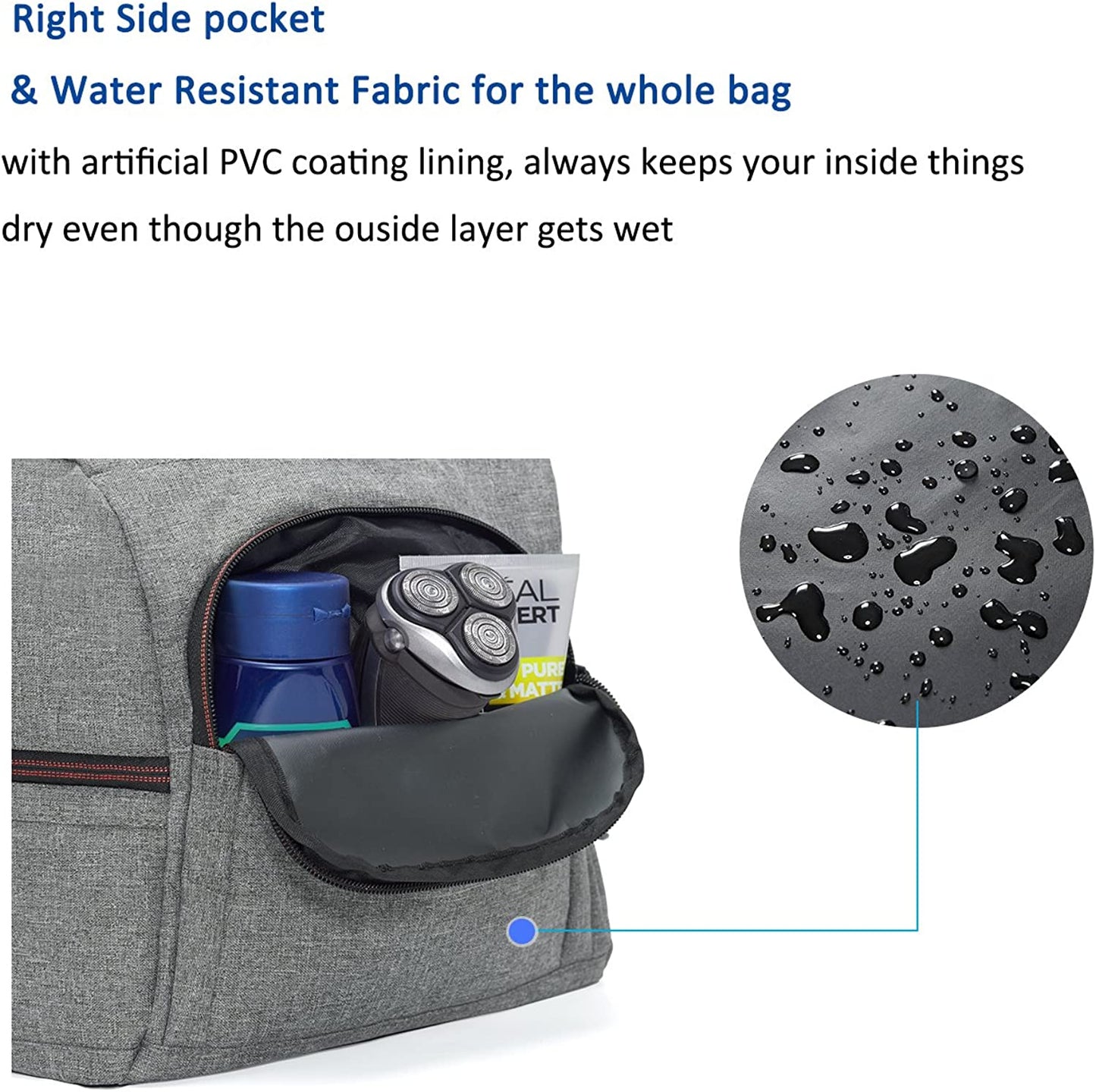 MarsBro Water Resistant Sports Gym Travel Weekender Duffel Bag with Shoe Compartment