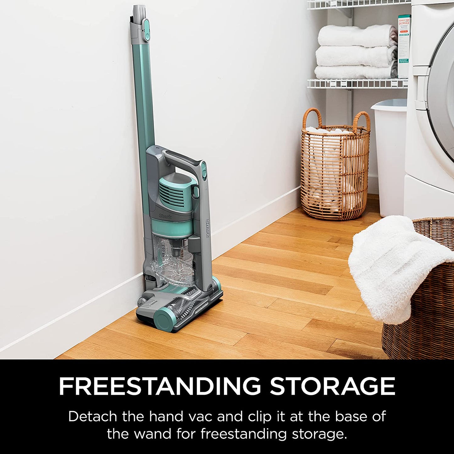 IX144AMZ Cordless Stick Vacuum Pet with XL Cup, Crevice Tool and Dusting Brush, Mojito Green