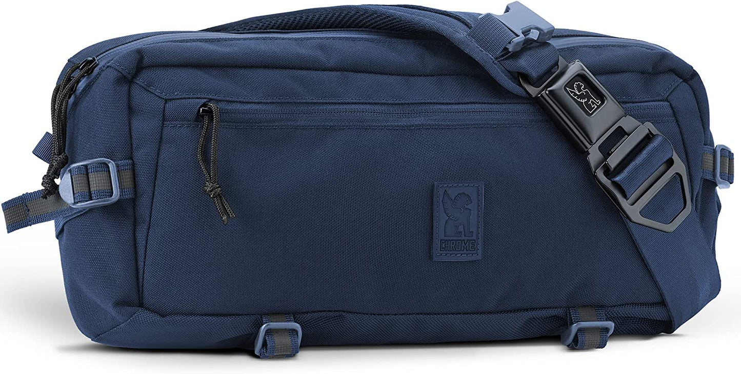 Chrome Industries Kadet Sling Messenger Bag - Low Profile Crossbody Pack Our Signature Belt Buckle Closure, 9 Liter