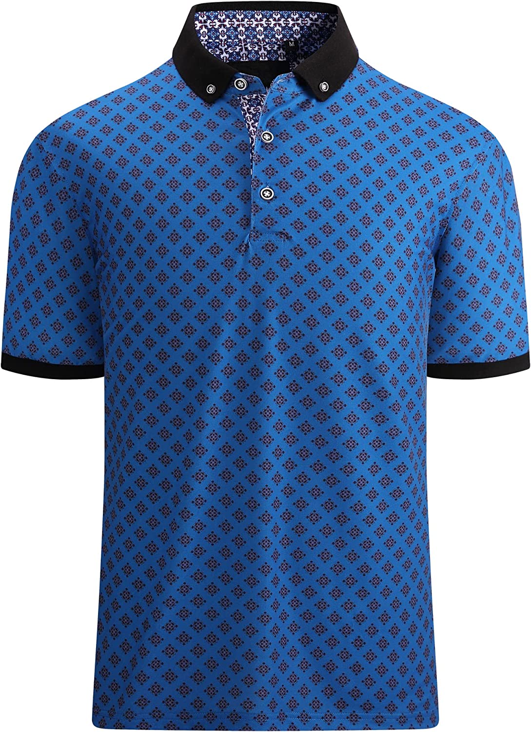 Mens Polo Shirts Short Sleeve Regular Fit Casual Fashion Classic Polo Shirts for Men
