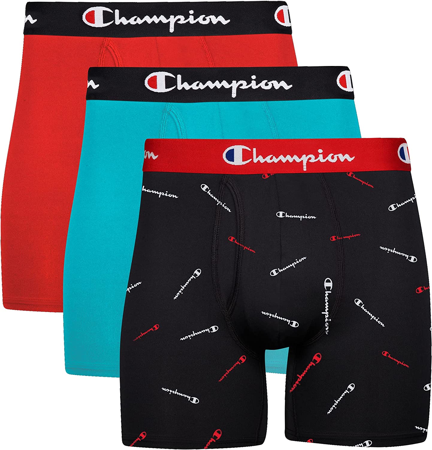 Men's Lightweight Stretch Boxer Brief 3 Pack