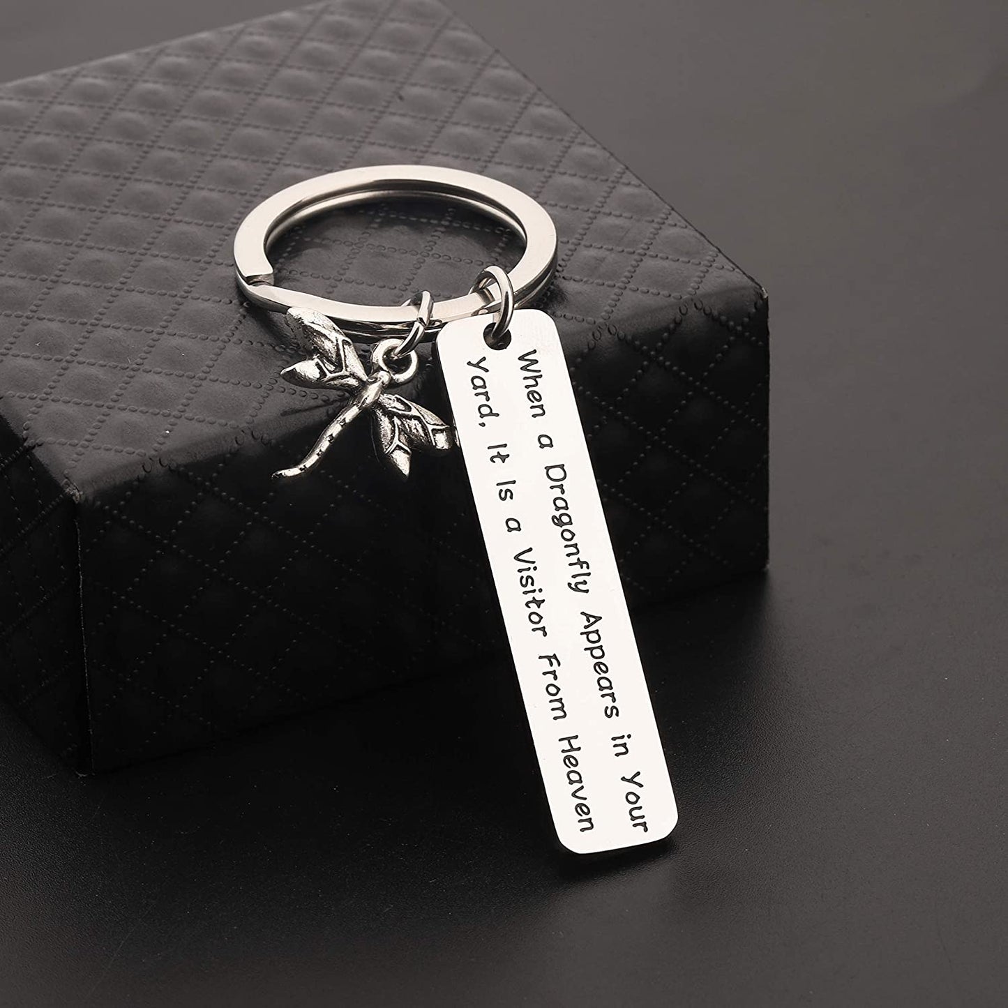 Dragonfly Gift Dragonfly Memorial Gift Loss of Love One Gift Remembrance Gift Dragonfly Lover Gift When a Dragonfly Appears in Your Yard It is a Visitor from Heaven