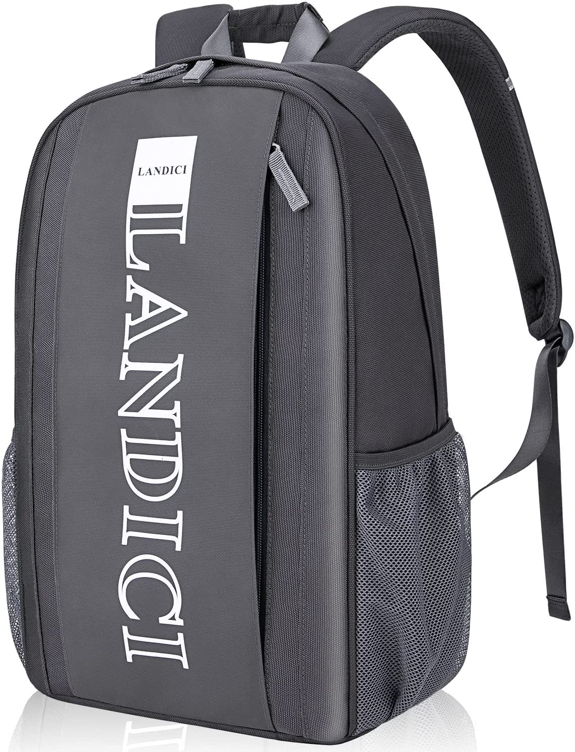 Casual Daypack Backpack for Men Women,Lightweight Coummter Back Pack with 15.6 Inch Laptop Compartment,Waterproof School Bookbag for College Work and Travel,Black