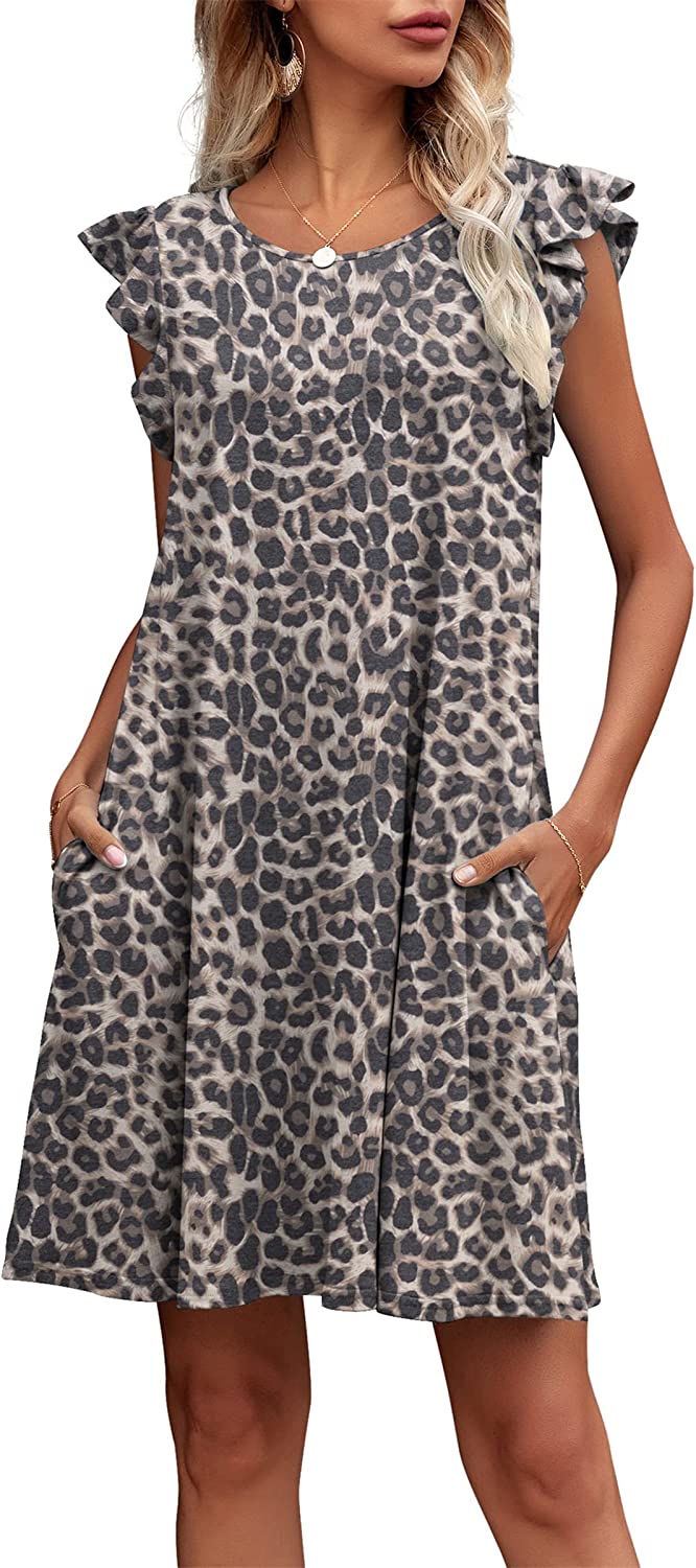 Womens Loose Casual Summer Dress with Pockets
