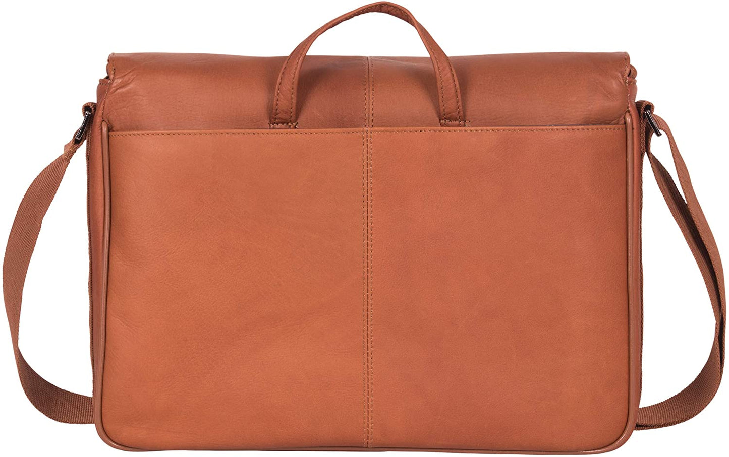 Cole Reaction Risky Business Messenger Full-Grain Colombian Leather Crossbody Laptop Case & Tablet Day Bag