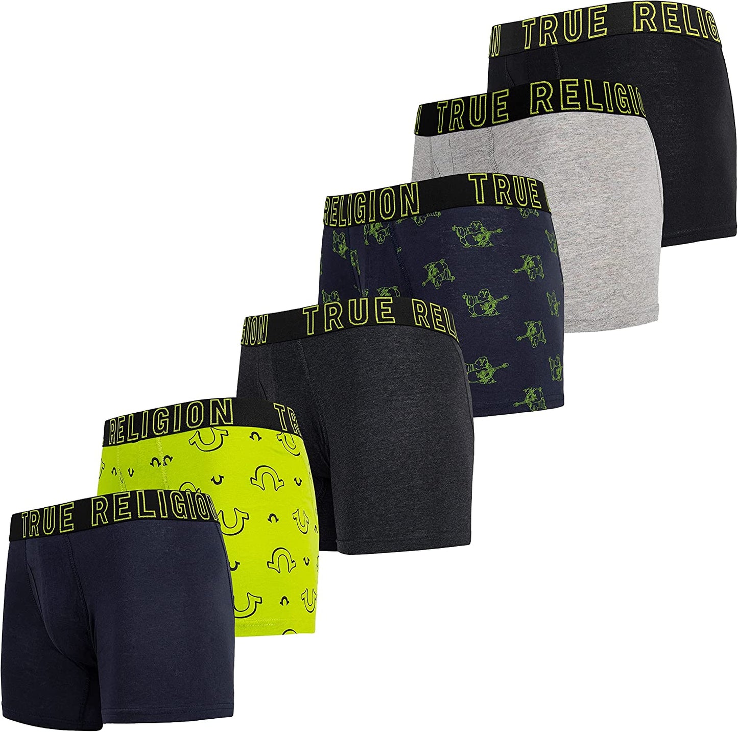 Mens Boxer Briefs – Compression Underwear for Men Pack, 6-Pack