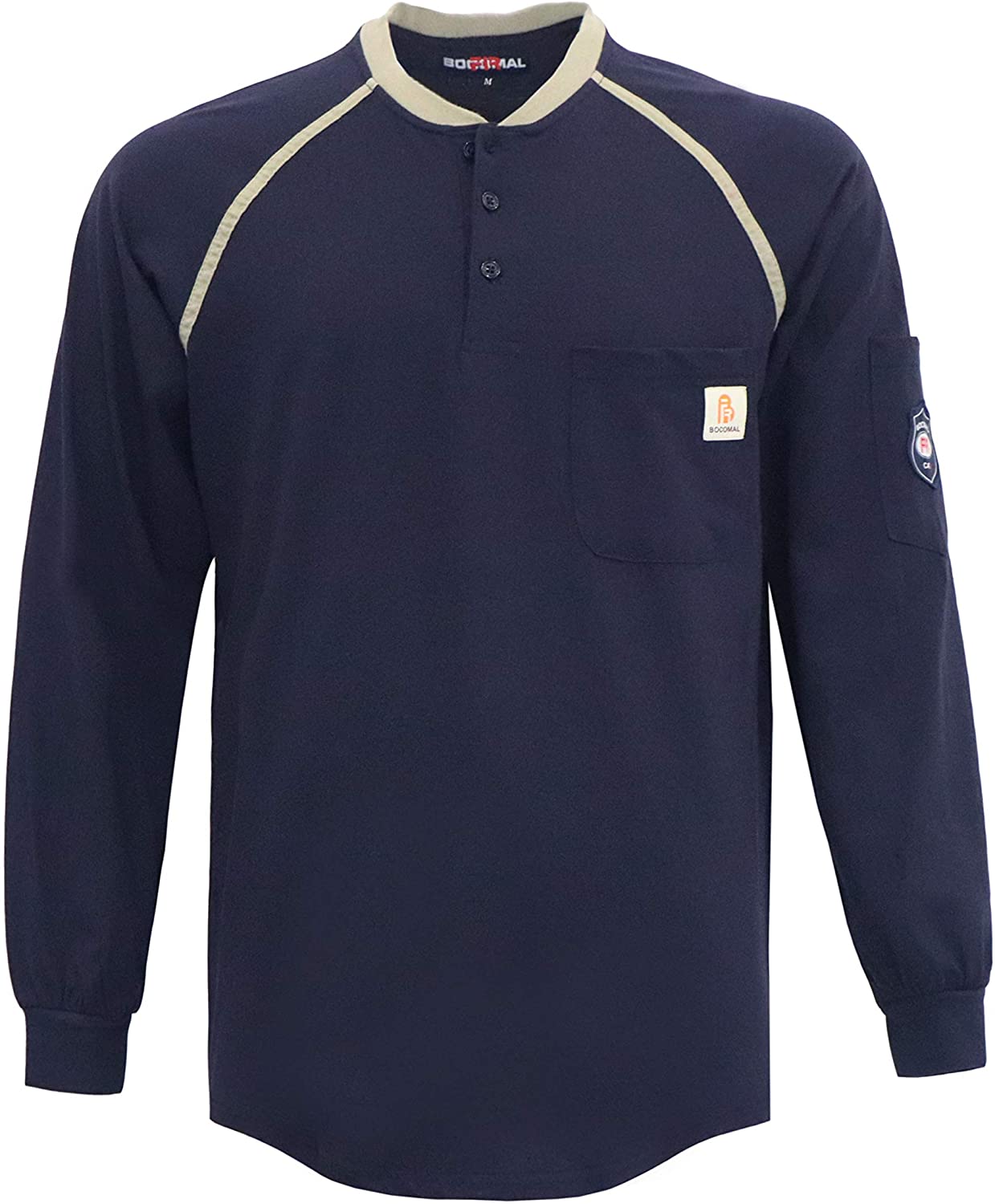 Shirts 5.5oz Light Weight for Summer Henley Shirts Flame Resistant/Fire Retardant Shirt