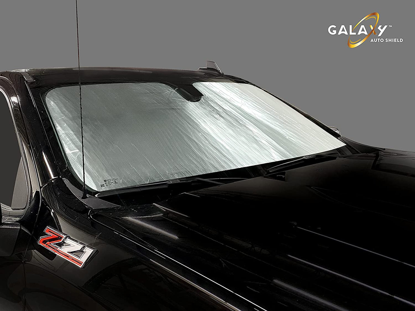 Custom Fit Windshield Sun Shade for 2019 2020 2021 2022 Chevrolet Silverado 1500 2500 3500, 2Dr 4Dr, Insulated Window Sunshade Privacy Accessories Blockout UV Reflector Protection - Made in USA