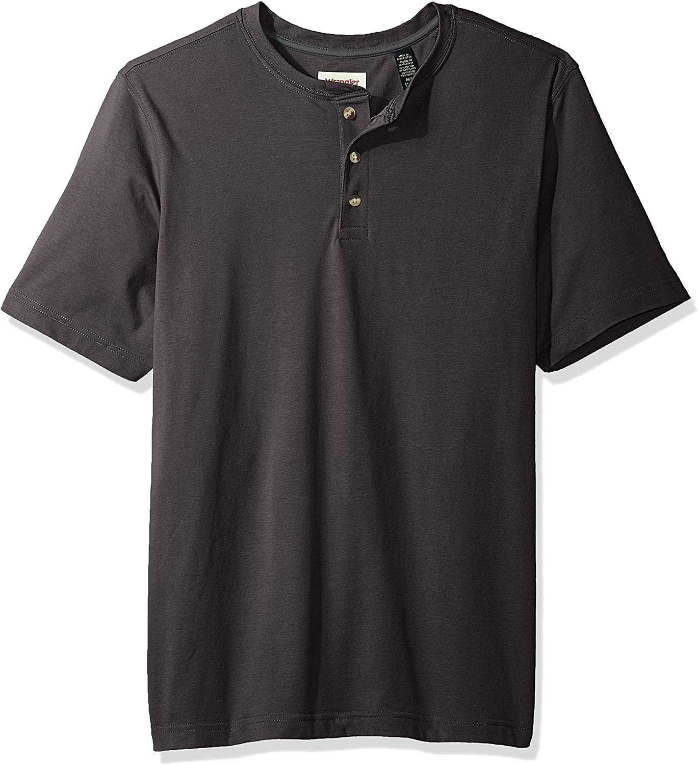 Men's Short Sleeve Henley Tee