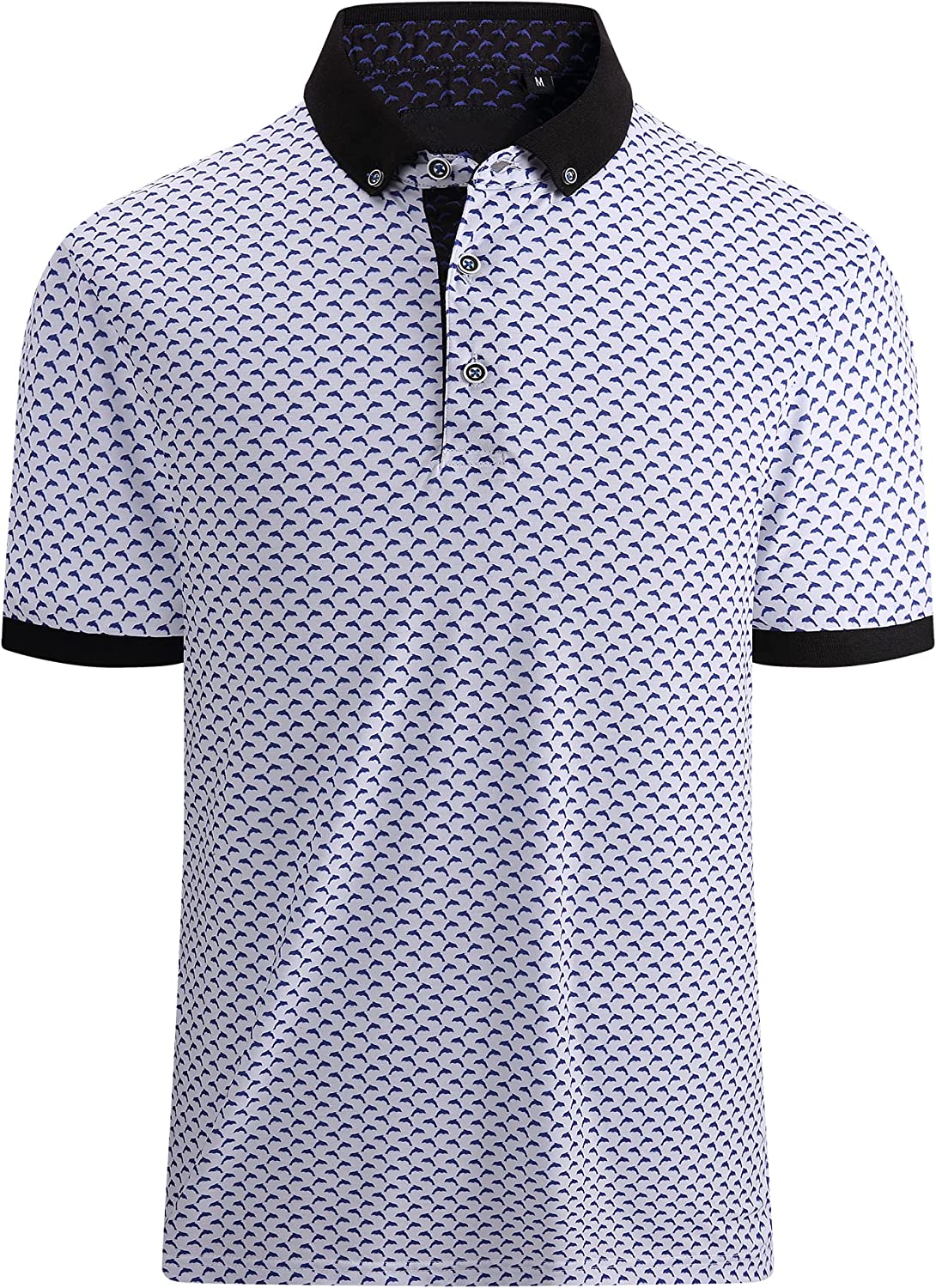 Mens Polo Shirts Short Sleeve Regular Fit Casual Fashion Classic Polo Shirts for Men