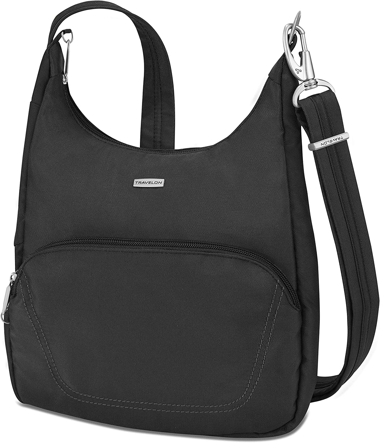 Travelon Anti-theft Classic Essential Messenger Bag, Nutmeg