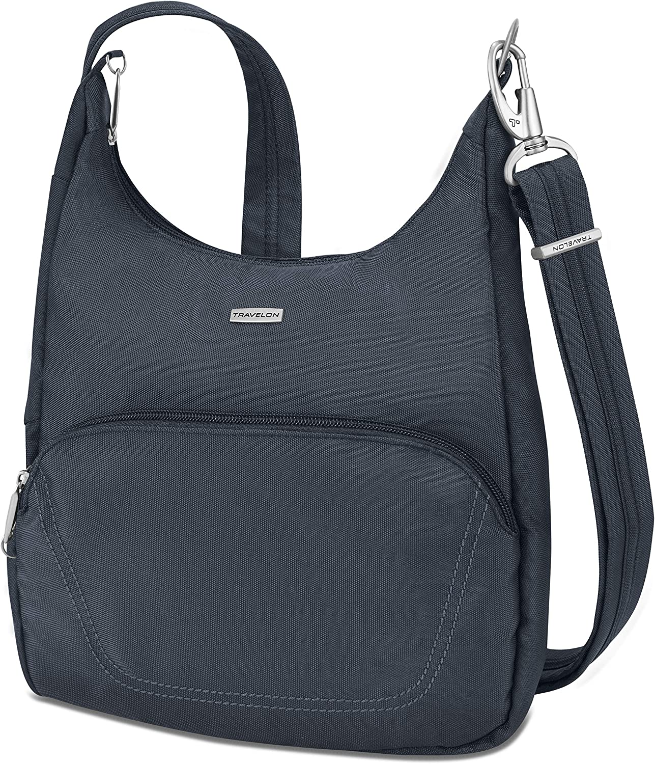 Travelon Anti-theft Classic Essential Messenger Bag, Nutmeg