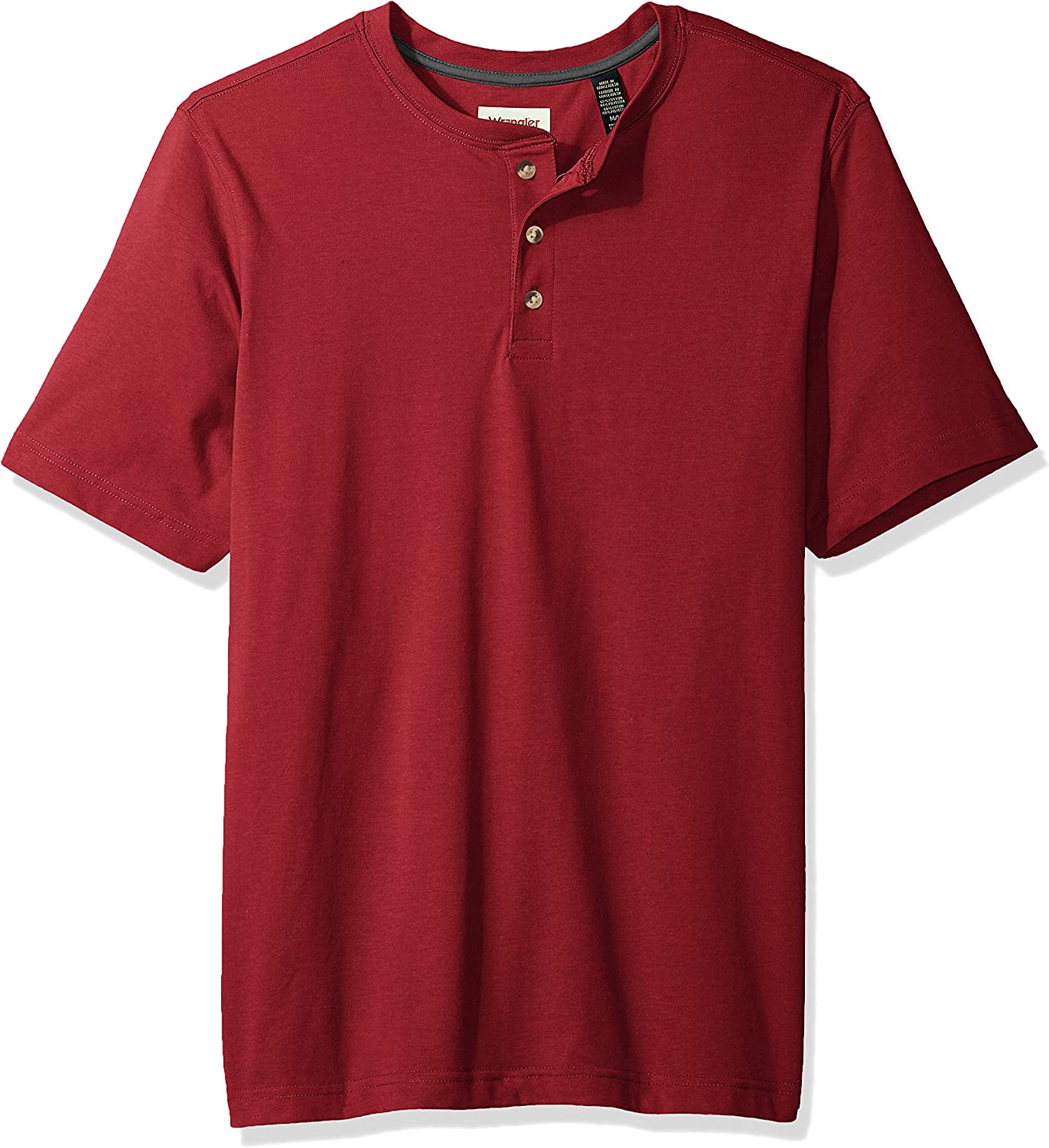 Men's Short Sleeve Henley Tee