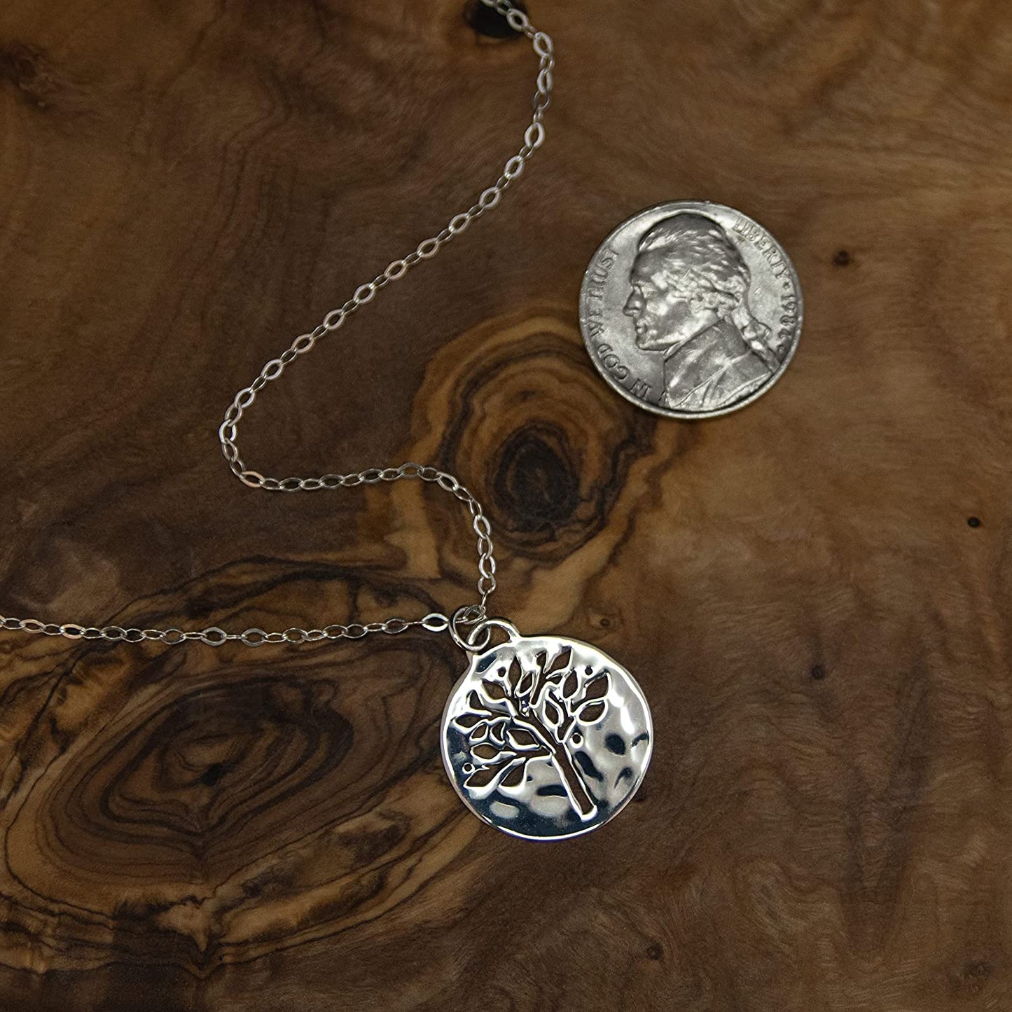 Mother In Law Gifts, Sterling Silver Tree of Life Necklace, Wedding Jewelry Gift from Bride or Groom