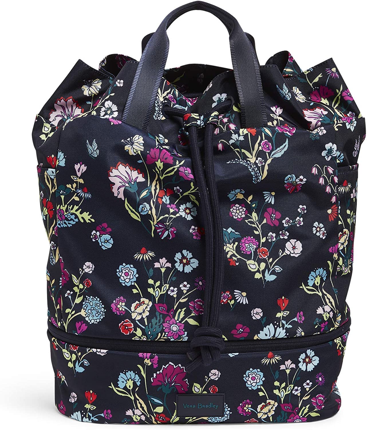 Vera Bradley Women's Recycled Lighten Up Reactive Sport Gym Bag