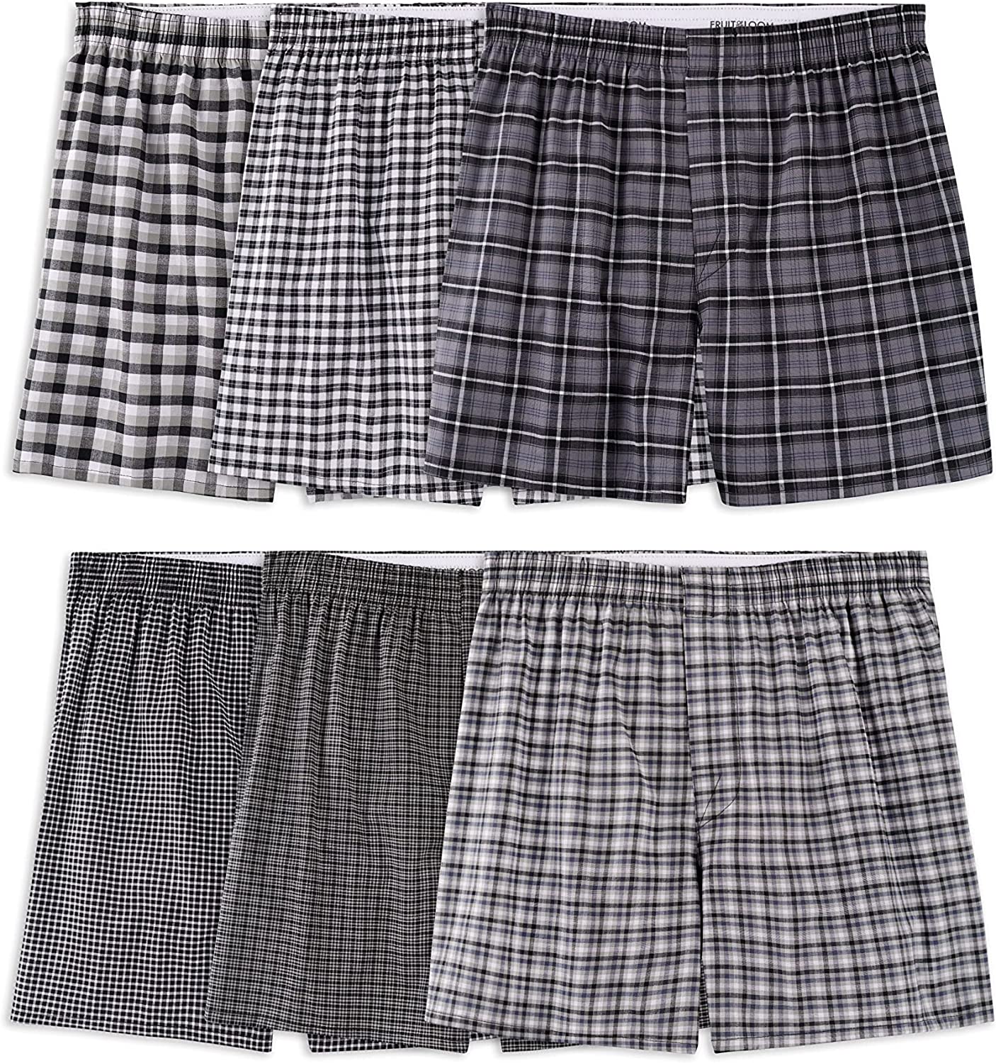 Men's Cotton Stretch Boxer Briefs & Boxer Shorts (Regular & Big Man)