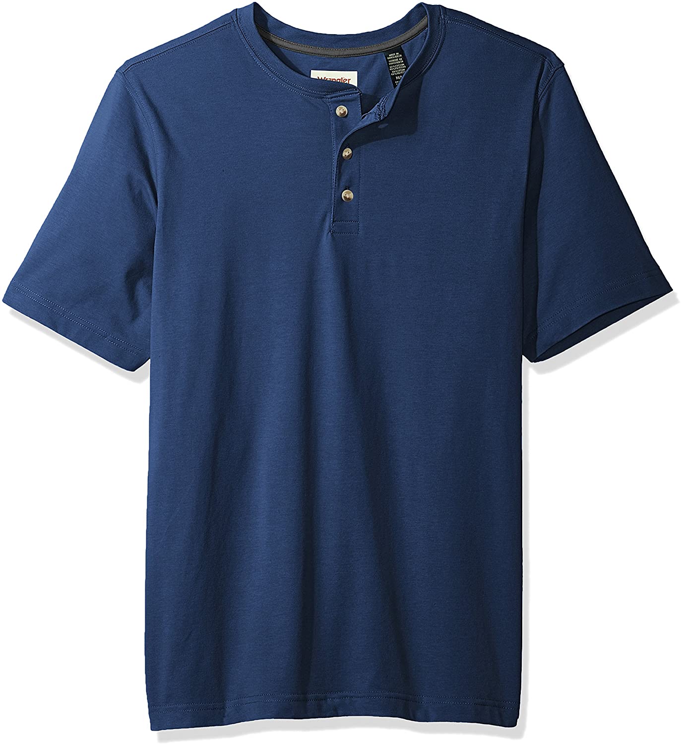 Men's Short Sleeve Henley Tee
