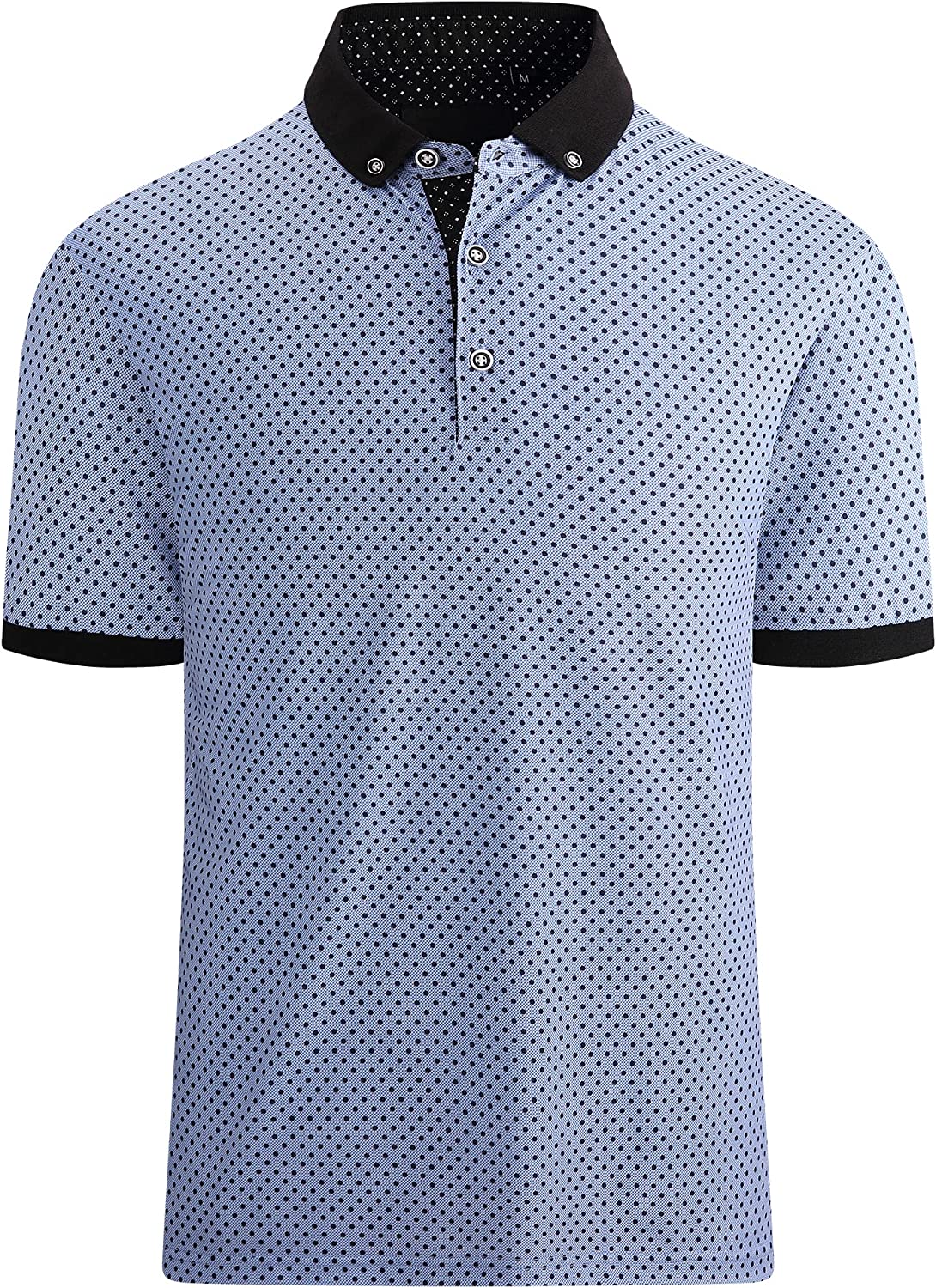 Mens Polo Shirts Short Sleeve Regular Fit Casual Fashion Classic Polo Shirts for Men