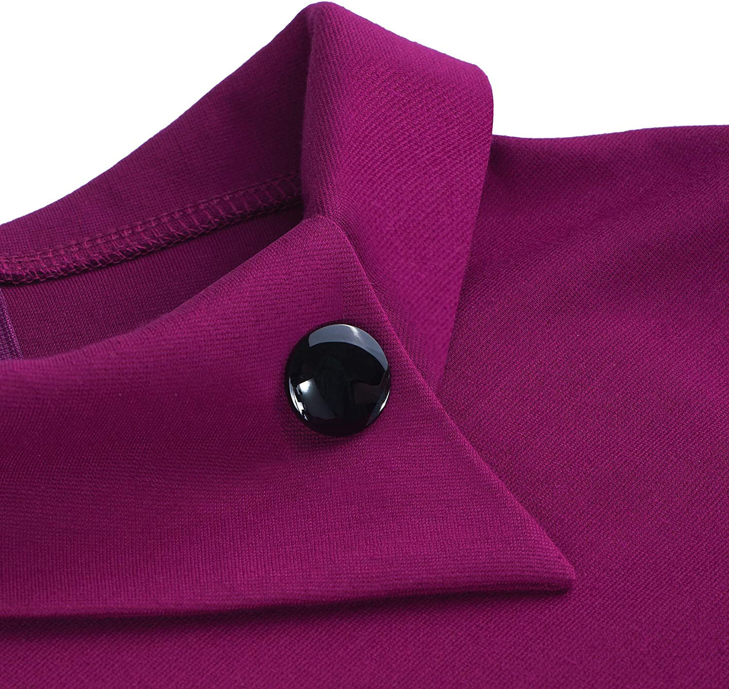 Women's Retro Pleated Bodycon Work Office Pencil Dresses B574