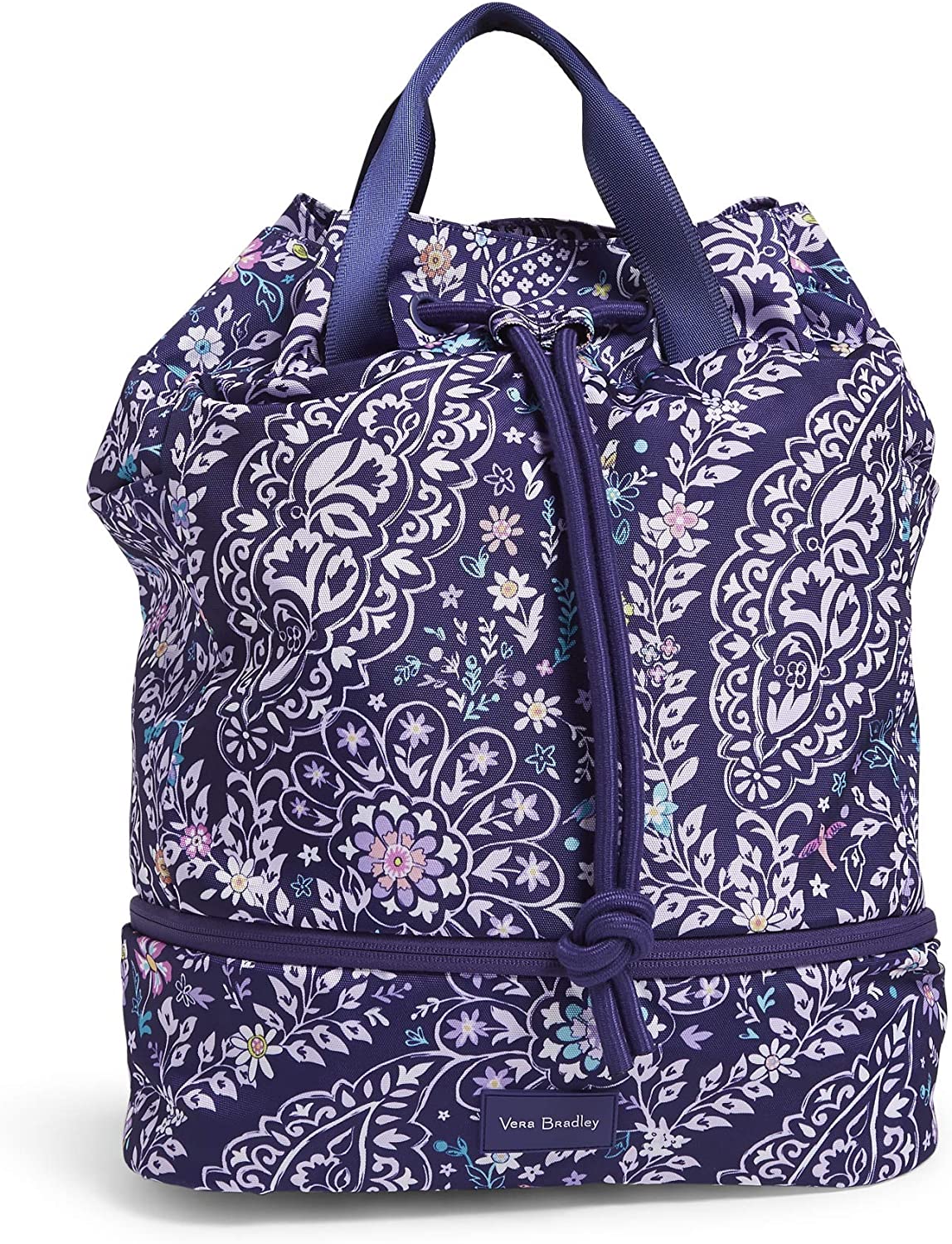 Vera Bradley Women's Recycled Lighten Up Reactive Sport Gym Bag