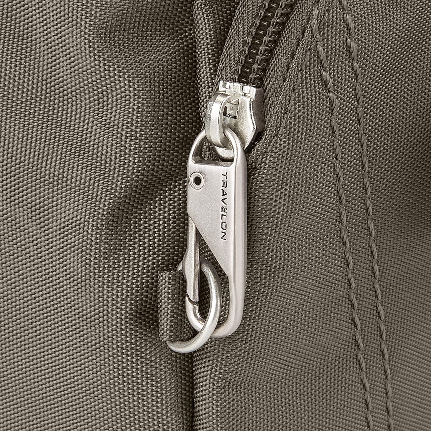 Travelon Anti-theft Classic Essential Messenger Bag, Nutmeg