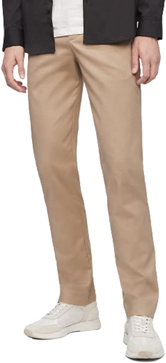 Men's Modern Stretch Chino Wrinkle Resistant Pants