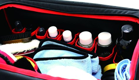 600D Oxford Fabric Car Detailing Organizer Bag Tote with Belt & Handle