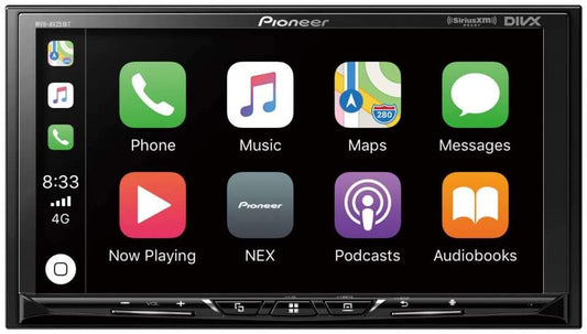 Digital Multimedia Video Receiver with 7" Hires Touch Panel Display, Apple CarPlay, Android AUT, Built-in Bluetooth, and SiriusXM-Ready (Does not Play CDs)