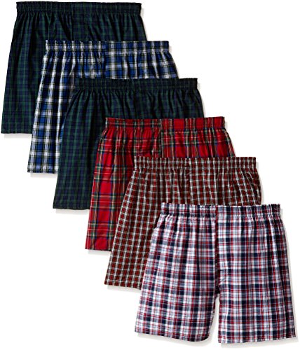 Men's Big Tartan Boxers-Multiple Packs and Colors