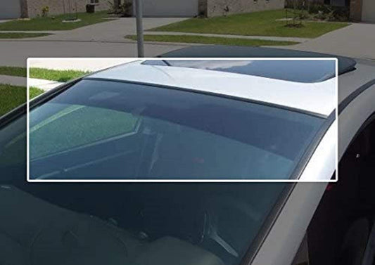 Automotive Premium Nano Ceramic Precut Window Tint Film Kit Superior Heat Reduction (Universal Rough Cut Windshield Visor)