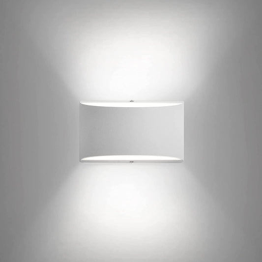 Modern LED Wall Sconce,Up and Down Indoor Wall Lamps, Wall Lighting Fixture Lamps, Interior Wall Lights for Living Room, Bedroom, Hallway,Corridor,Conservatory Cool White 6000K(1PCS Wall Sconce)