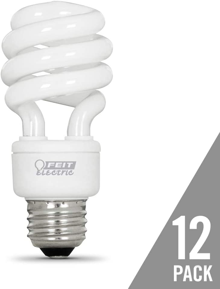 Electric ESL13T/12 13-Watt Mini Twist Compact Fluorescent Lamps, 12-Pack
