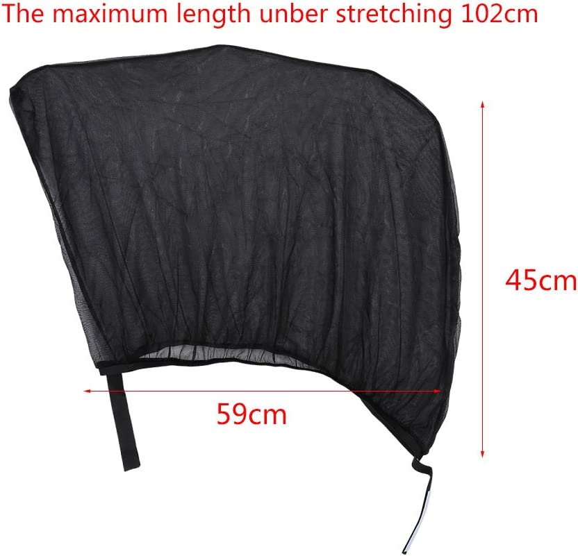 Car Window Curtain Sun Shade Side Mesh Foldable Sunshade Protection New Universal Car Breathable Flexible Heat Cover