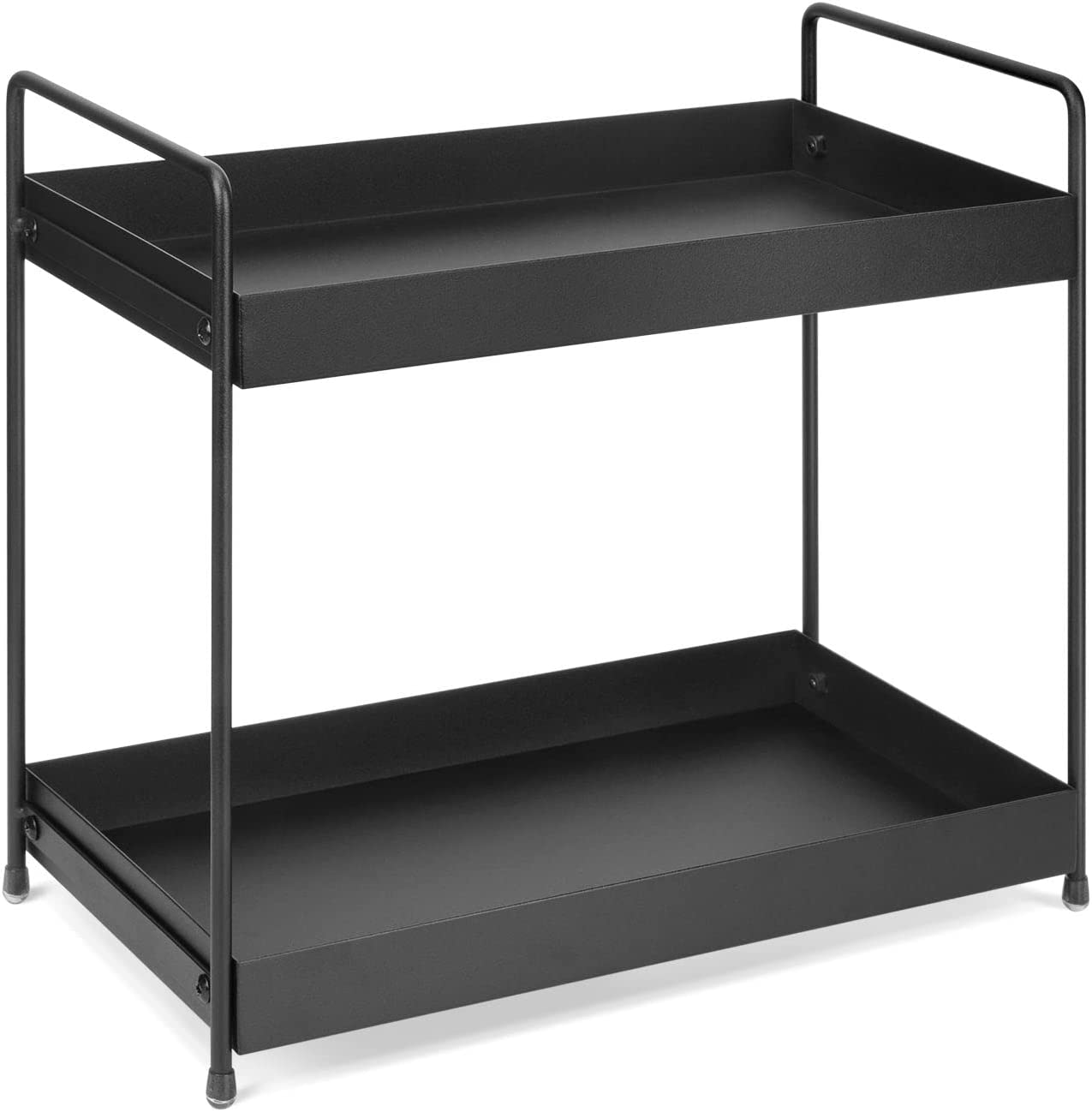 2 Tier Bathroom Organizer Countertop Storage, Makeup Holder Spice Rack Organization Cabinet Organizers Tray for Dresser Cosmetic Shelf Home Kitchen