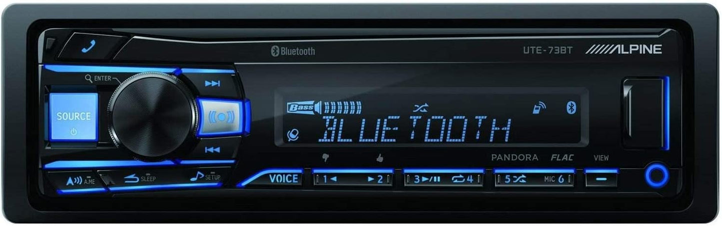 UTE-73BT Advanced Bluetooth Mech-Less Digital Media Receiver (Does not Play CDs)