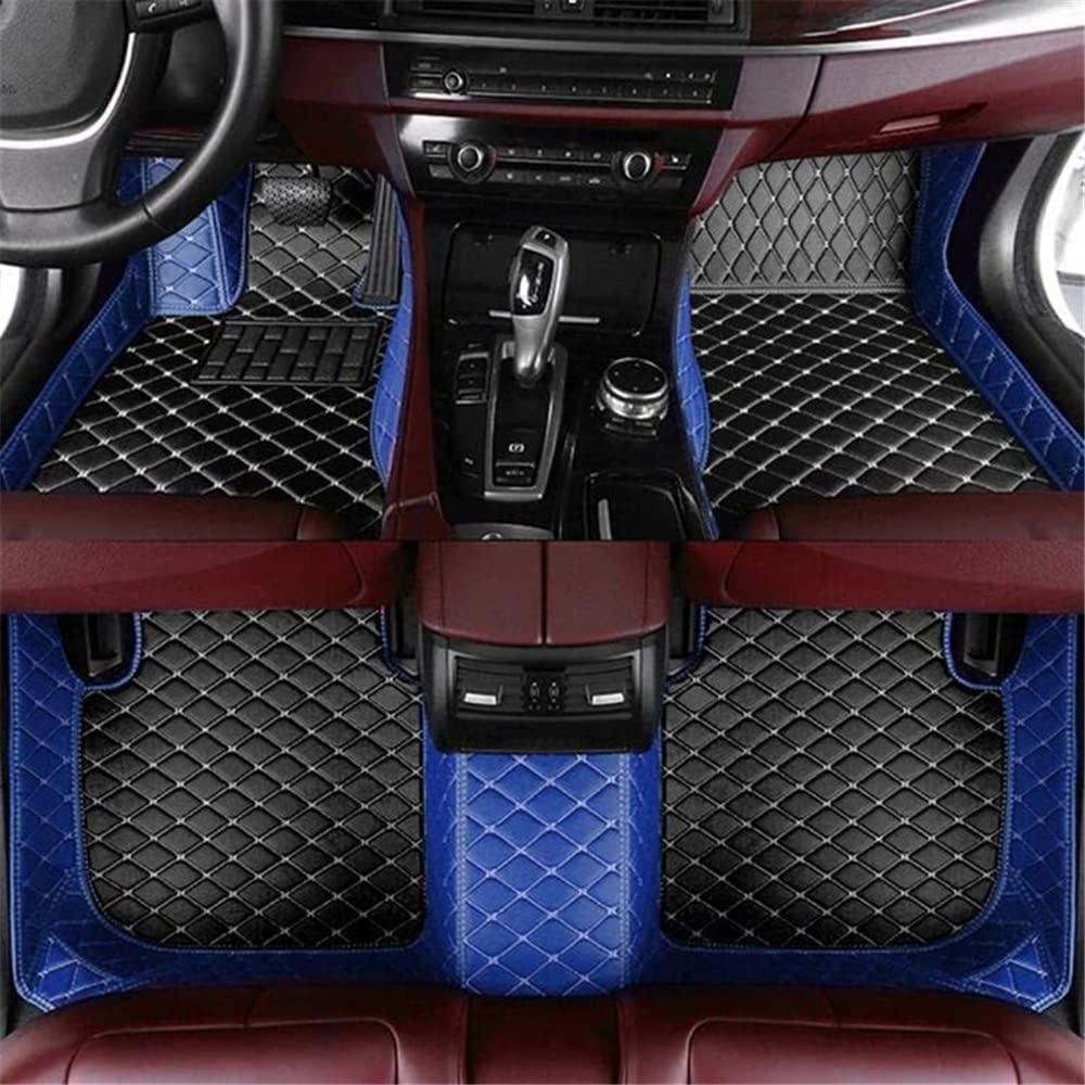 Car Floor Mats Custom Floor Mats for Cars Fit 96% Truck SUV Sedan, Automotive Weathertech Floor Mats All Weather, Waterproof Car Carpets for Women Men, 3D Diamond Leather Full Coverage