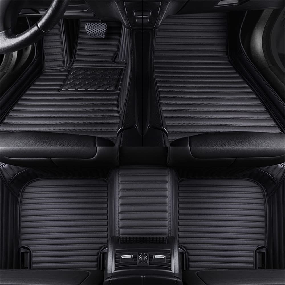 Car Floor Mats Custom Floor Mats for Cars Fit 96% Truck SUV Sedan, Automotive Weathertech Floor Mats All Weather, Waterproof Car Carpets for Women Men, 3D Diamond Leather Full Coverage