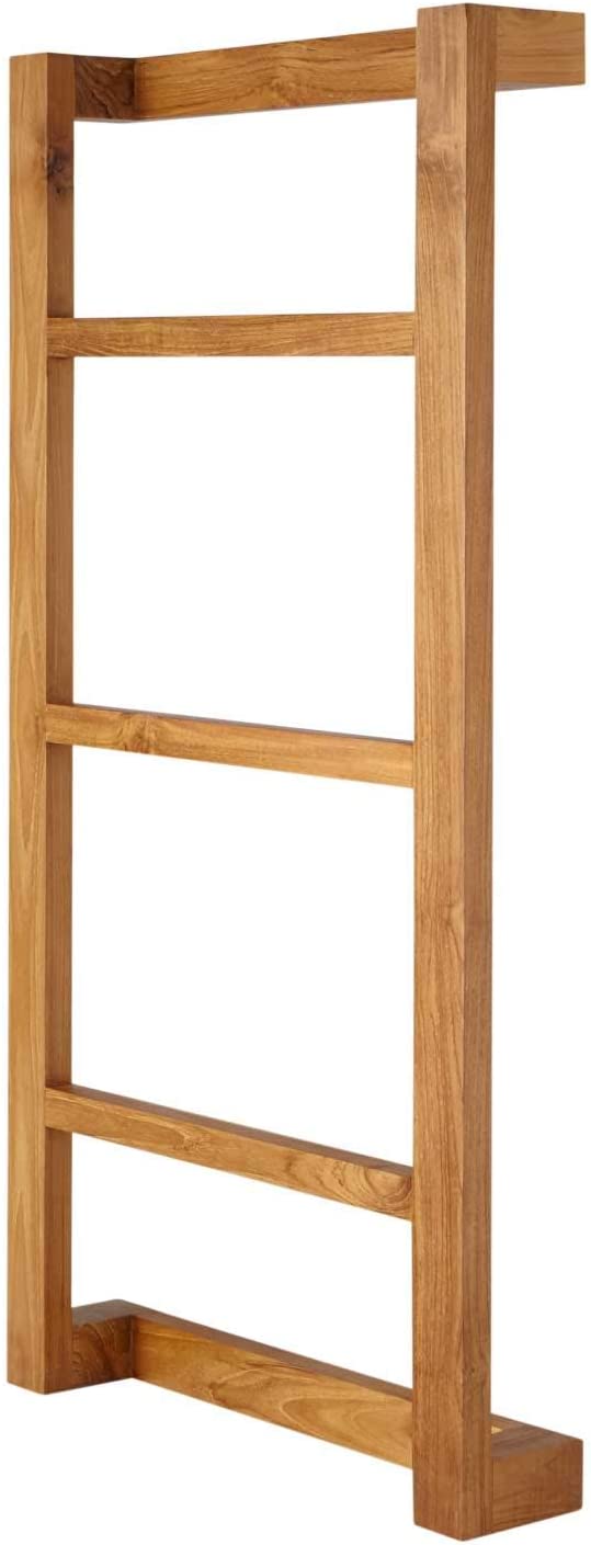 Signature Hardware 929173 Wulan 19-3/4" Teak Towel Rack