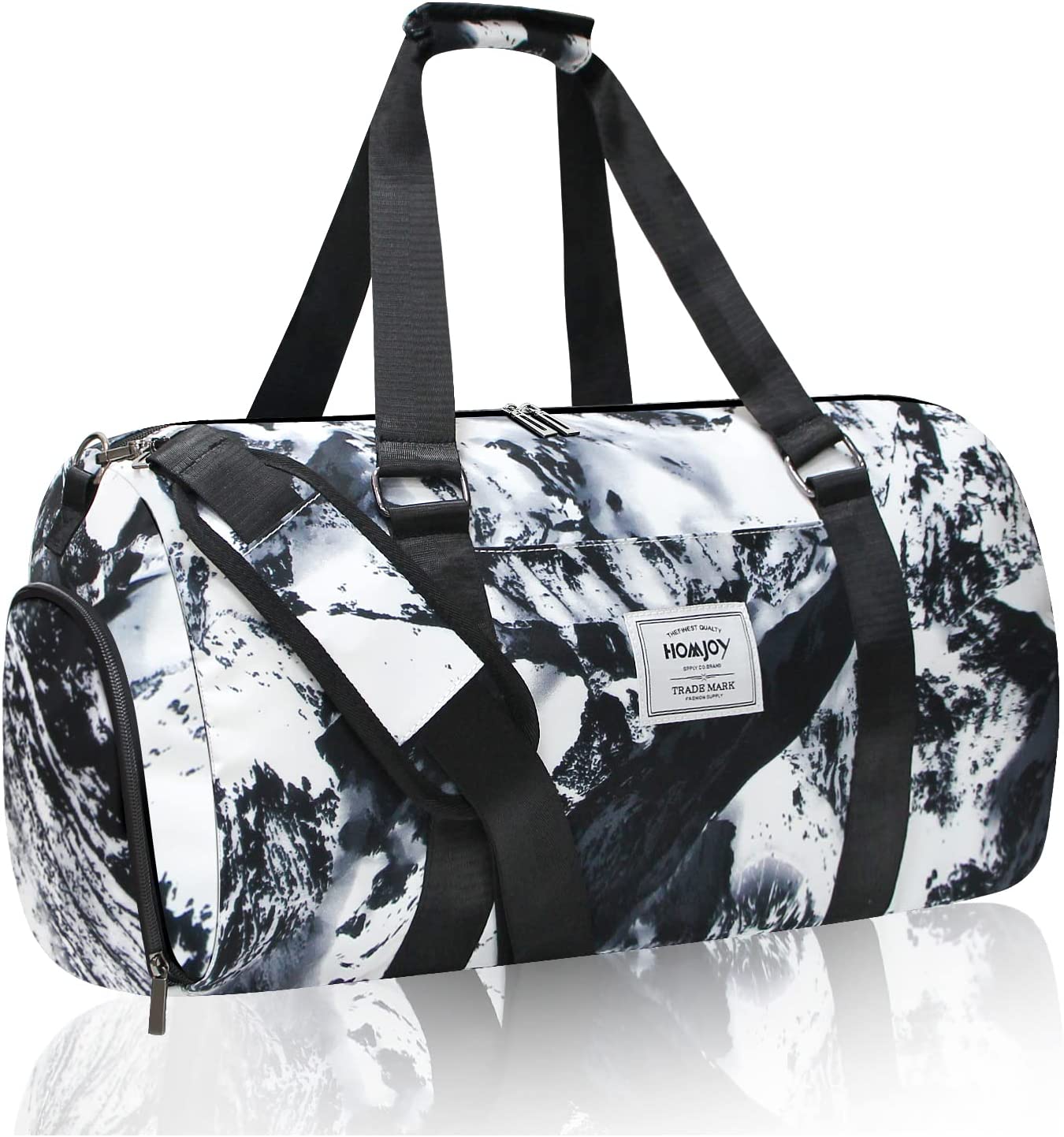 Large Duffel/Shoulder with Shoe Pocket Weekender Bag,Travel Duffel Bag,Sports Tote Gym Bag